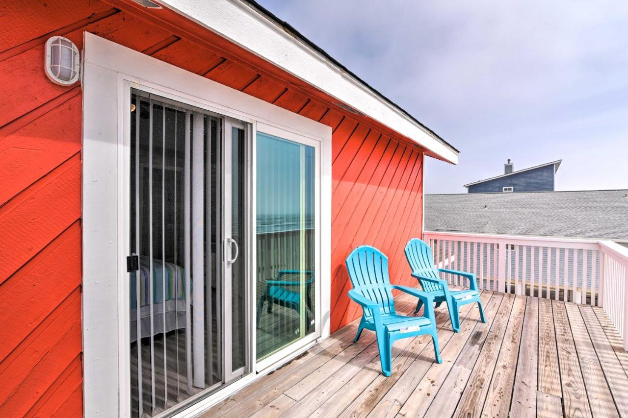 Beachfront Galveston Oasis Balconies, Ocean View! 외부 사진