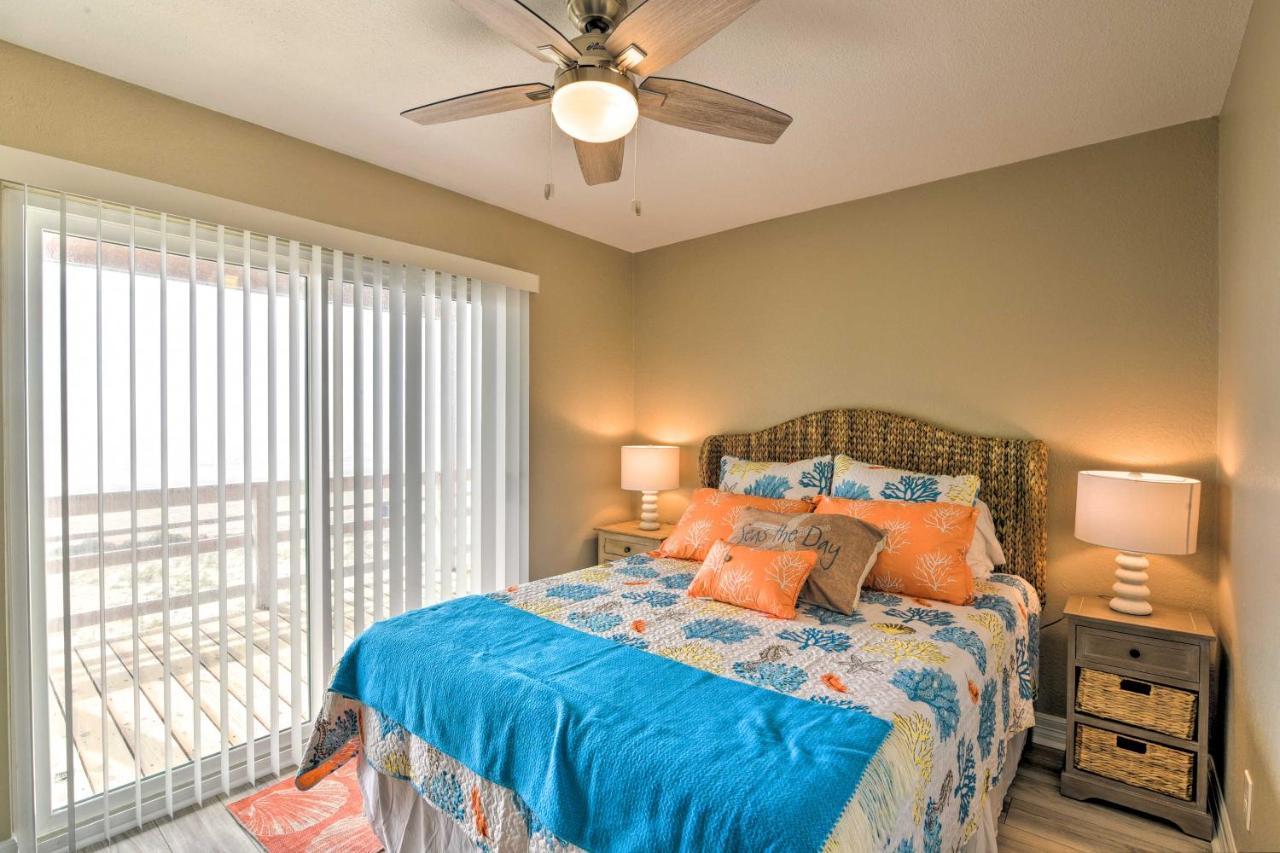 Beachfront Galveston Oasis Balconies, Ocean View! 외부 사진